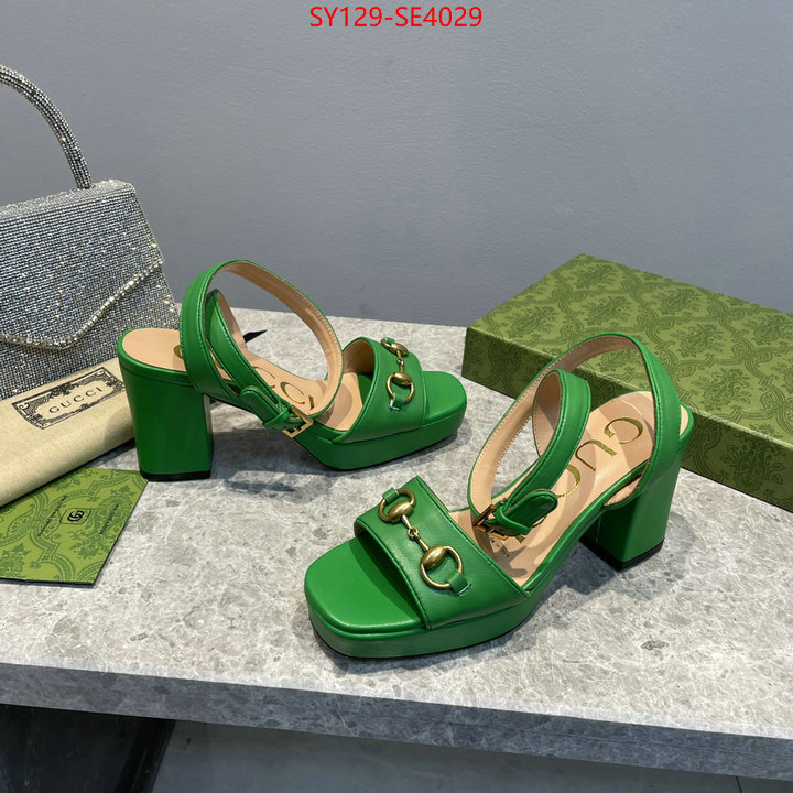 Women Shoes-Gucci,luxury fashion replica designers , ID: SE4029,$: 129USD