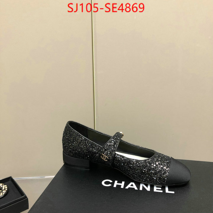 Women Shoes-Chanel,aaaaa quality replica , ID: SE4869,$: 105USD