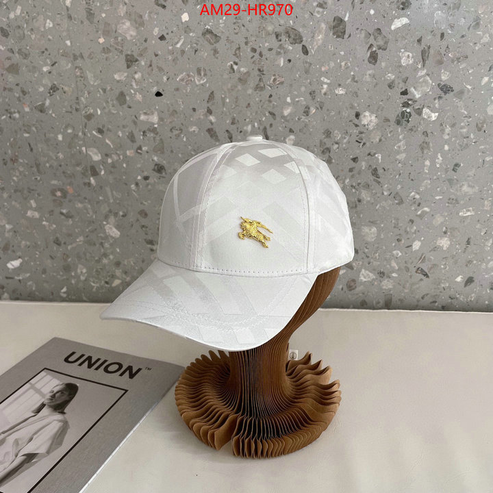 Cap (Hat)-Burberry,online china , ID: HR970,$: 29USD