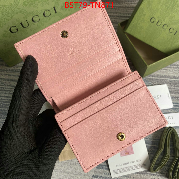 Gucci Bags(TOP)-Wallet-,ID: TN871,$: 79USD