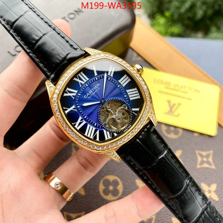 Watch(4A)-Cartier,outlet 1:1 replica , ID: WA3595,$: 199USD