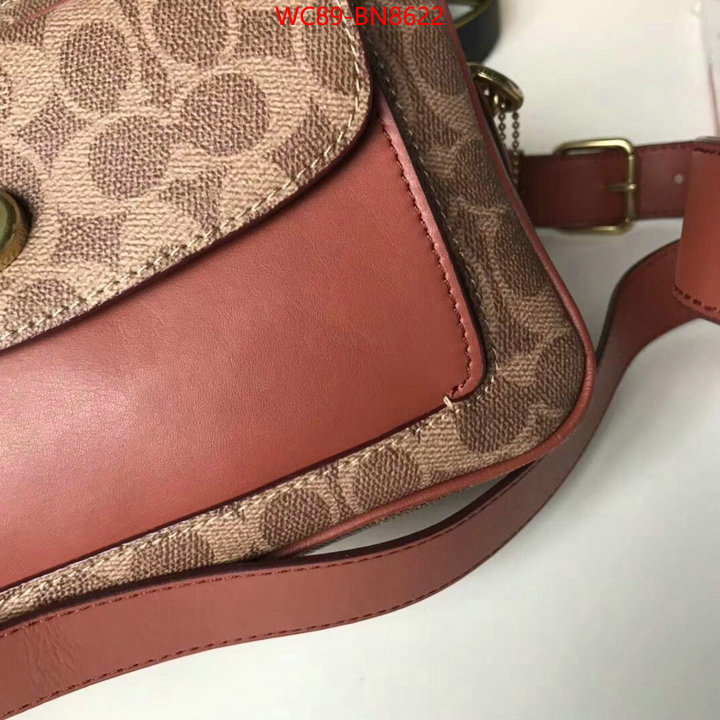 Coach Bags(4A)-Diagonal,ID: BN8622,$: 89USD