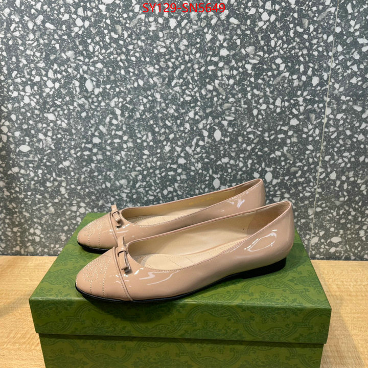 Women Shoes-Gucci,7 star quality designer replica , ID: SN5649,$: 129USD