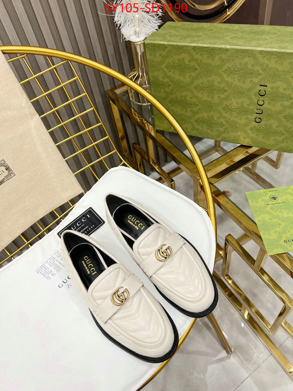 Women Shoes-Gucci,2023 aaaaa replica 1st copy , ID: SD1190,$: 105USD