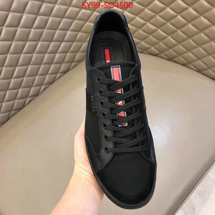 Men Shoes-Prada,replica 1:1 high quality , ID: SO4500,$: 99USD