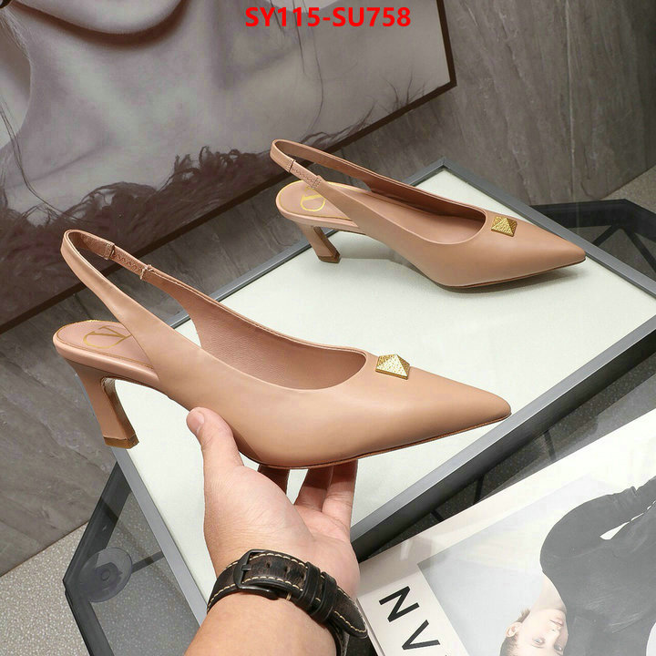 Women Shoes-Valentino,where can i buy the best 1:1 original , ID: SU758,$: 115USD