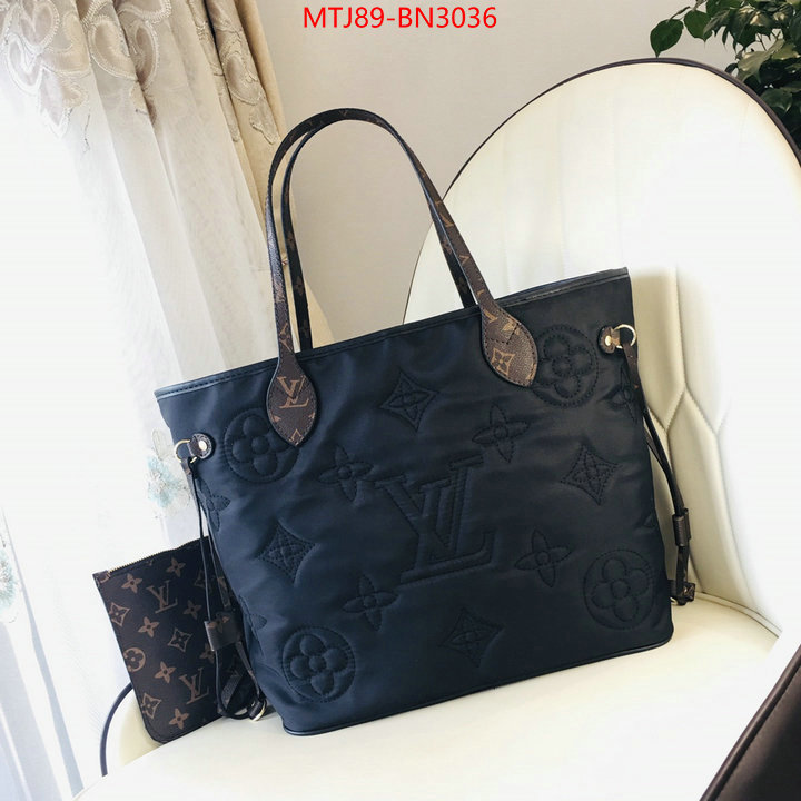 LV Bags(4A)-Neverfull-,where to buy replicas ,ID: BN3036,$: 89USD