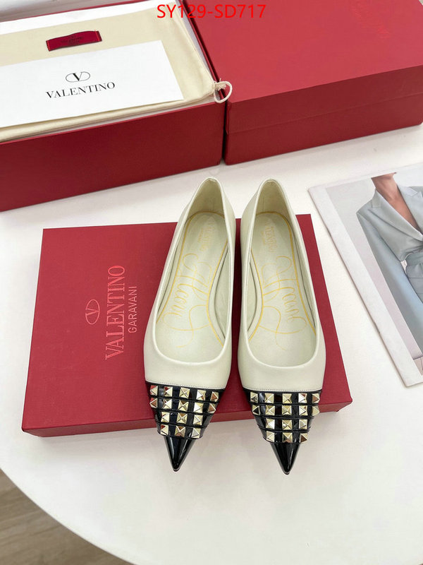 Women Shoes-Valentino,buy top high quality replica , ID: SD717,$: 129USD