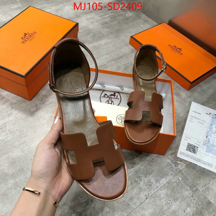 Women Shoes-Hermes,replica 1:1 high quality , ID: SD2409,$: 105USD