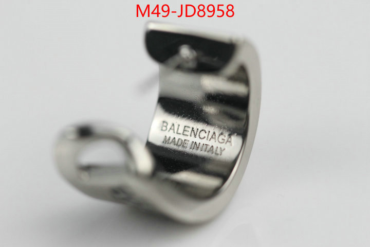 Jewelry-Balenciaga,luxury fake , ID: JD8958,$: 49USD