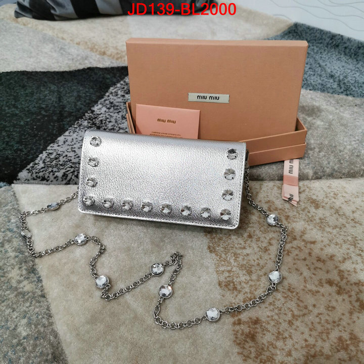 Miu Miu Bags(TOP)-Diagonal-,unsurpassed quality ,ID: BL2000,$: 239USD