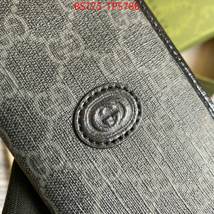 Gucci Bags(TOP)-Wallet-,ID: TP5786,$: 75USD