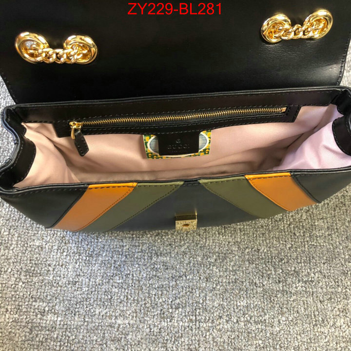 Gucci Bags(TOP)-Diagonal-,ID: BL281,$:229USD