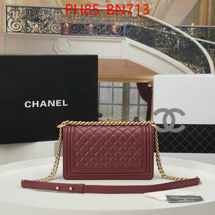 Chanel Bags(4A)-Le Boy,ID: BN713,$: 85USD