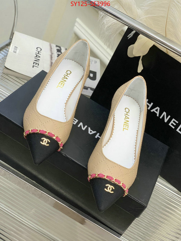 Women Shoes-Chanel,how to buy replcia , ID: SE3996,$: 125USD