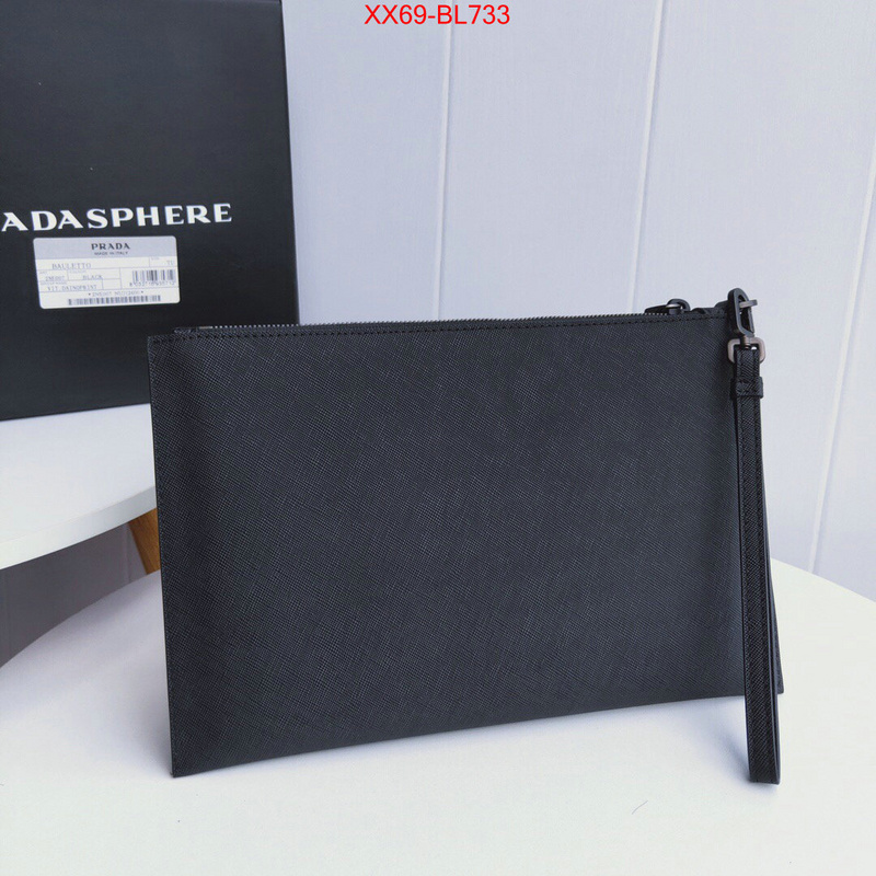 Prada Bags(TOP)-Clutch-,ID: BL733,$:69USD