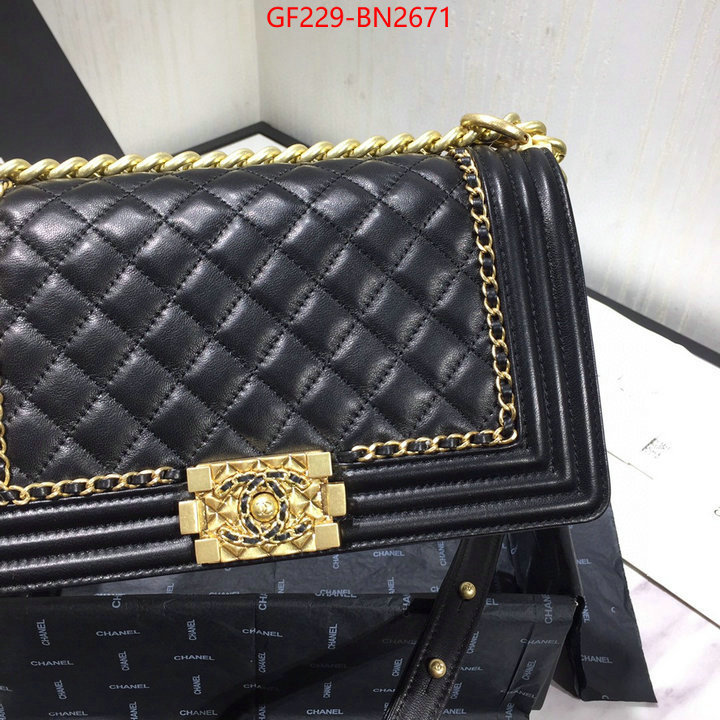 Chanel Bags(TOP)-Diagonal-,ID: BN2671,$: 229USD