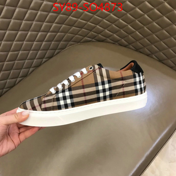 Men Shoes-Burberry,good quality replica , ID: SO4873,$: 89USD