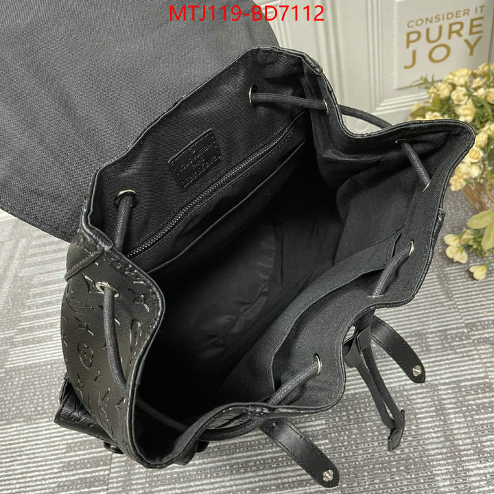 LV Bags(4A)-Backpack-,replica designer ,ID: BD7112,$: 119USD