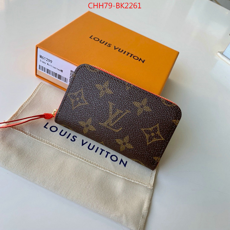 LV Bags(TOP)-Wallet,ID: BK2261,$:79USD