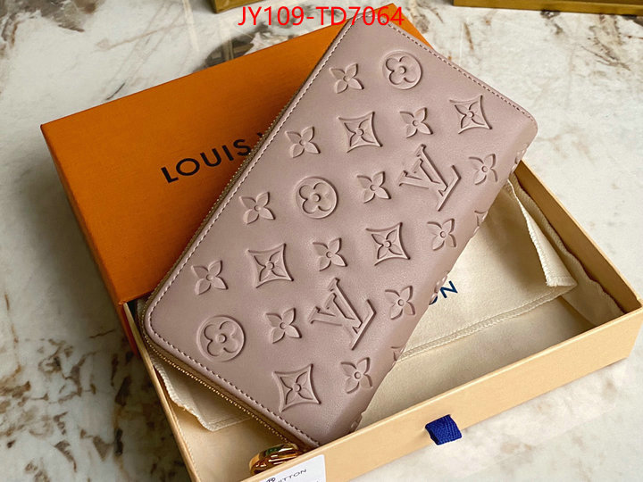 LV Bags(TOP)-Wallet,ID: TD7064,$: 109USD