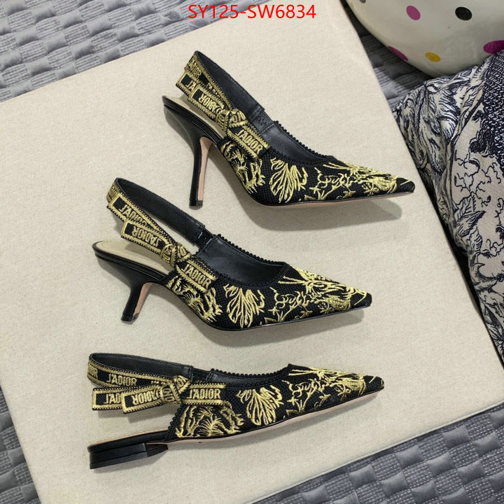 Women Shoes-Dior,replcia cheap from china , ID: SW6834,$: 125USD