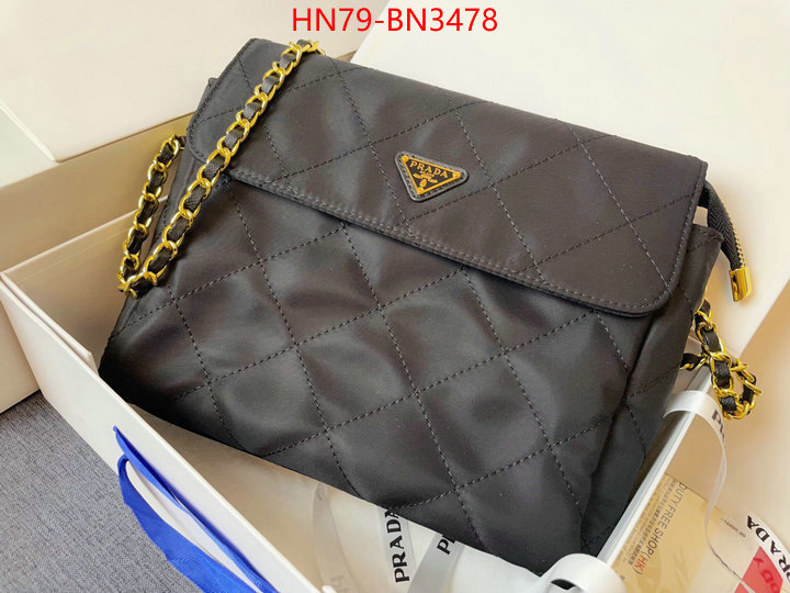 Prada Bags(4A)-Diagonal-,new ,ID: BN3478,$: 79USD