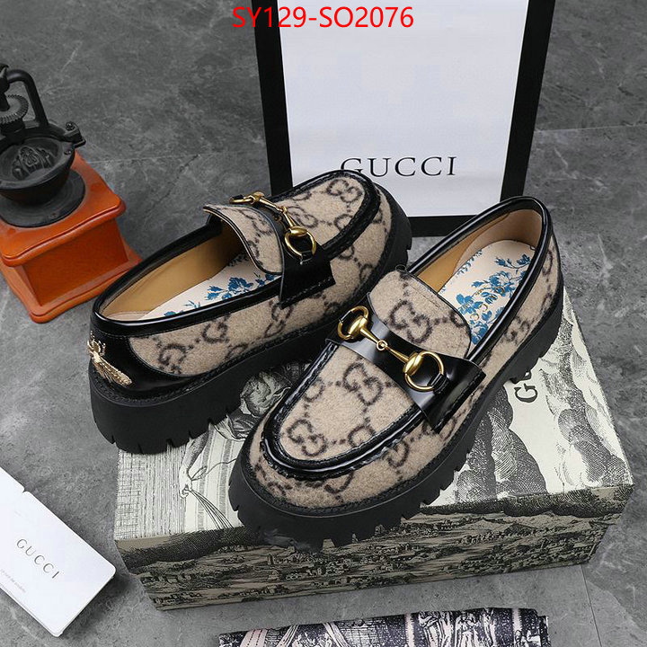 Women Shoes-Gucci,how to start selling replica , ID: SO2076,$: 129USD