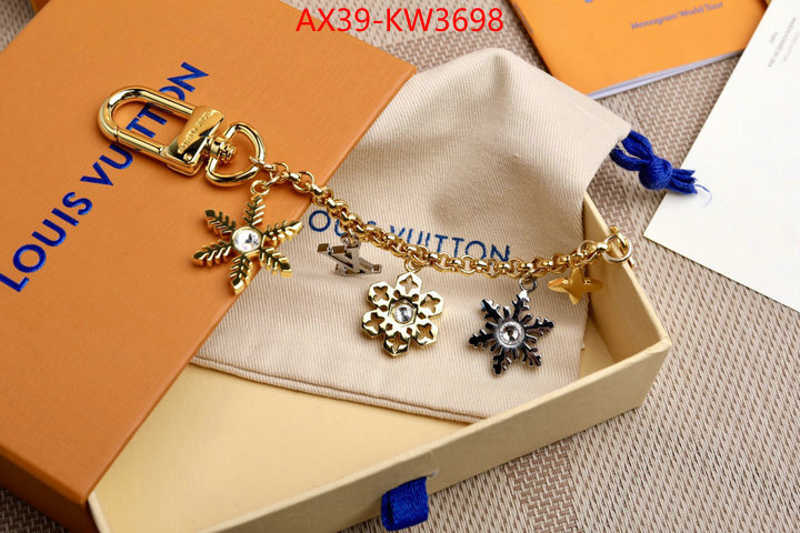 Key pendant-LV,buy cheap replica ,ID: KW3698,$: 39USD