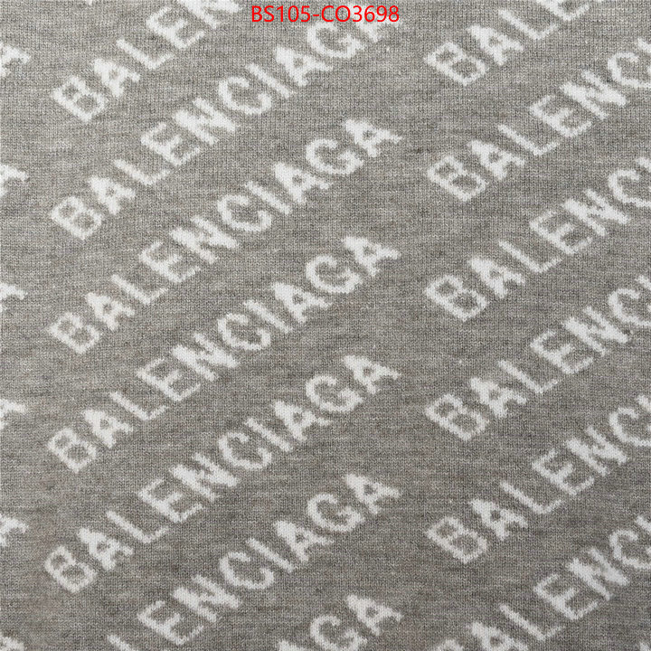 Clothing-Balenciaga,7 star quality designer replica , ID: CO3698,$: 105USD