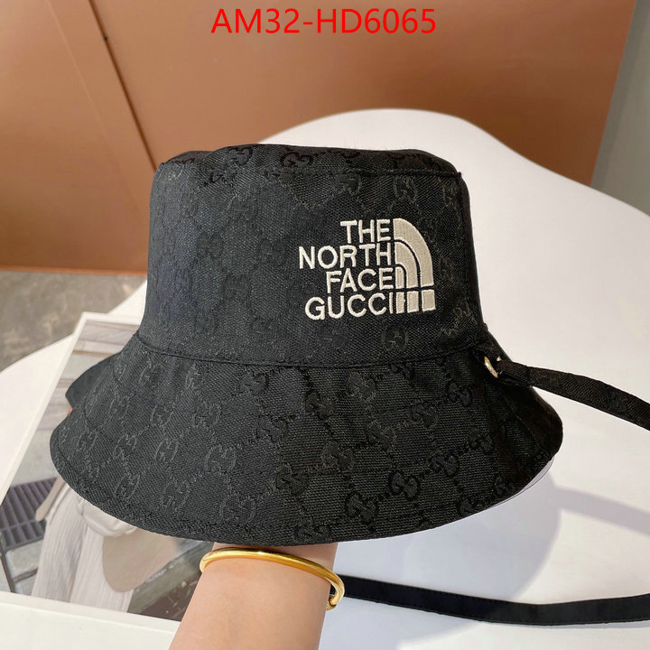 Cap (Hat)-Gucci,mirror copy luxury , ID: HD6065,$: 32USD