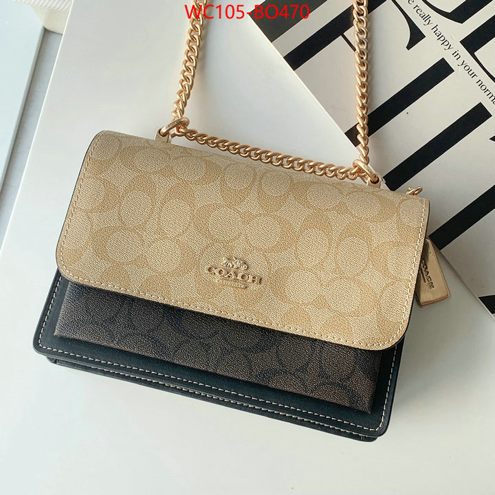 Coach Bags(4A)-Diagonal,buy first copy replica ,ID: BO470,$: 105USD