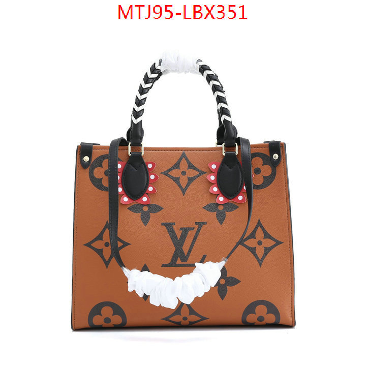 LV Bags(4A)-Handbag Collection-,ID: BX351,$: 95USD