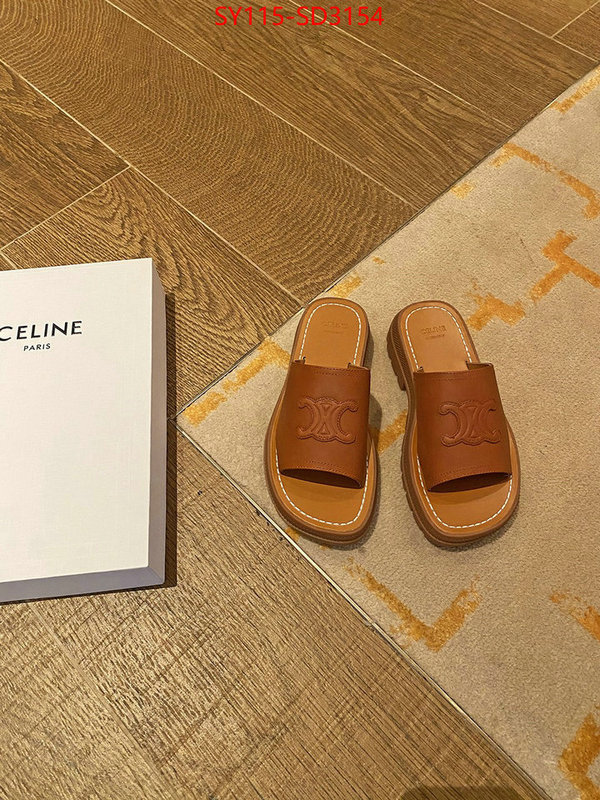 Women Shoes-CELINE,best quality fake , ID: SD3154,$: 115USD