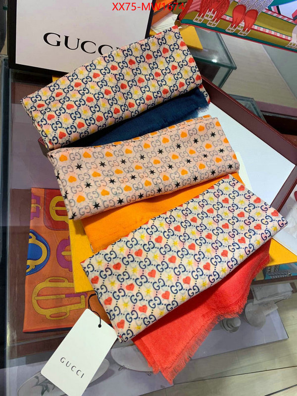 Scarf-Gucci,best replica 1:1 , ID: MW1674,$: 75USD