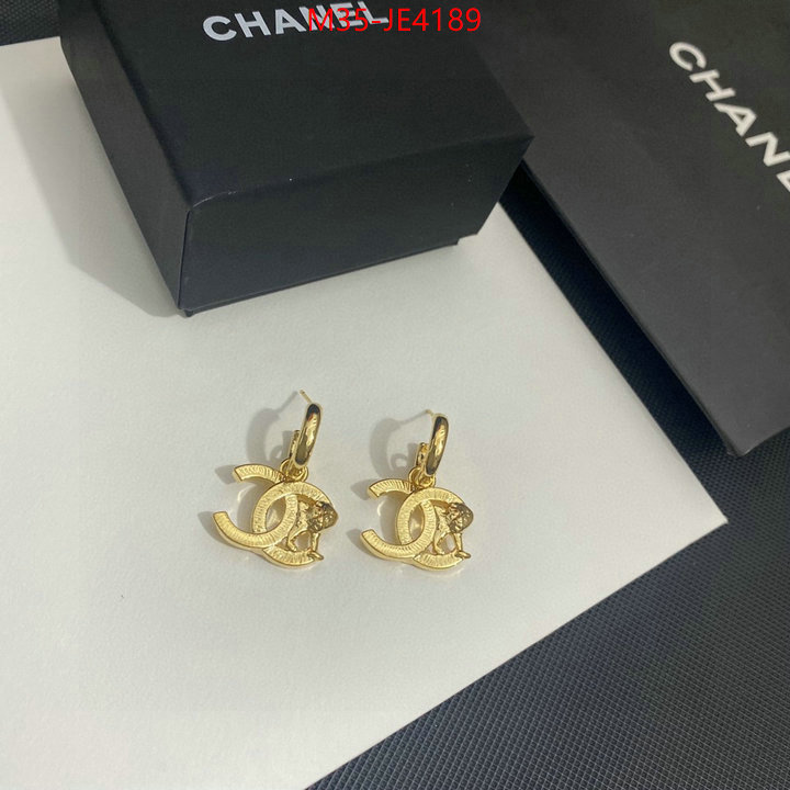 Jewelry-Chanel,aaaaa class replica , ID: JE4189,$: 35USD