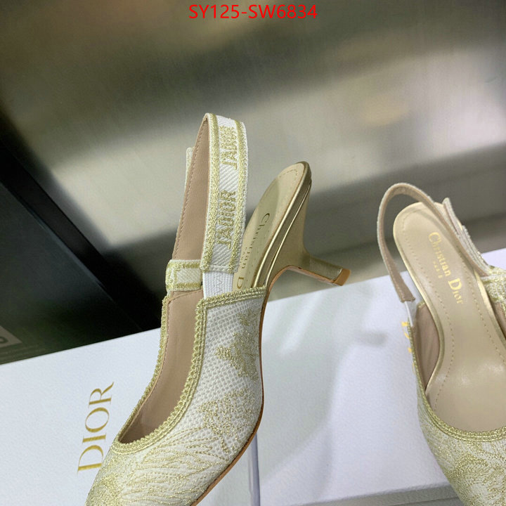 Women Shoes-Dior,replcia cheap from china , ID: SW6834,$: 125USD