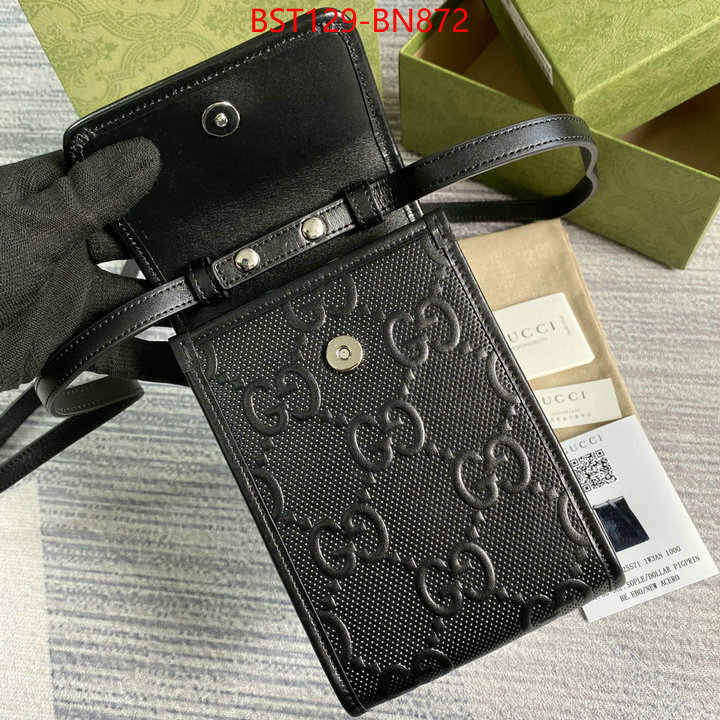 Gucci Bags(TOP)-Diagonal-,ID: BN872,$: 129USD