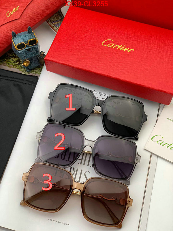 Glasses-Cartier,designer 1:1 replica , ID: GL3255,$: 39USD