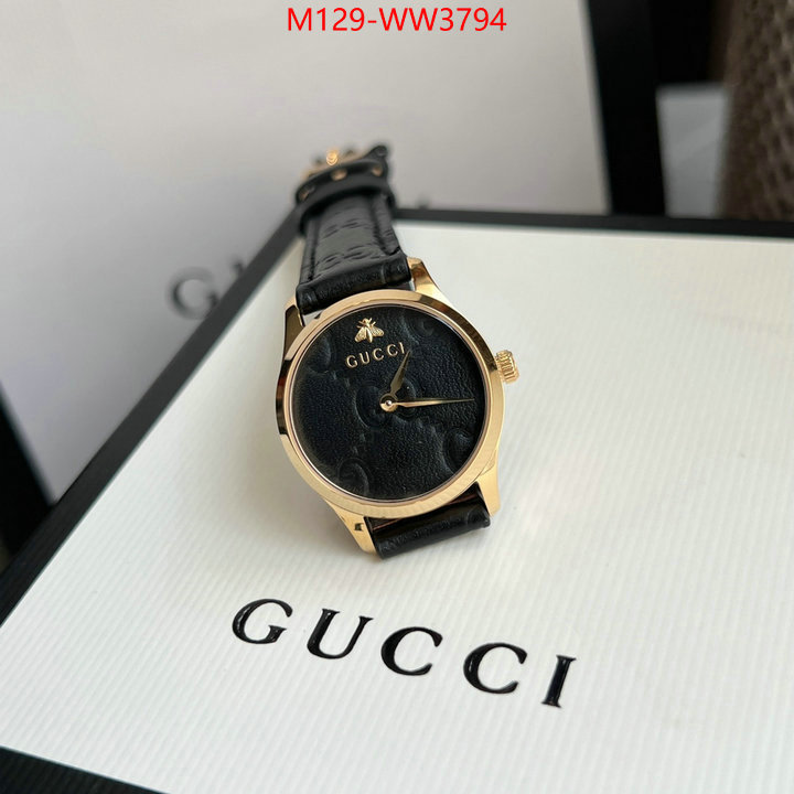 Watch(4A)-Gucci,replica wholesale , ID: WW3794,$: 129USD