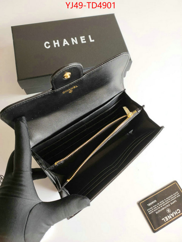 Chanel Bags(4A)-Wallet-,ID: TD4901,$: 49USD