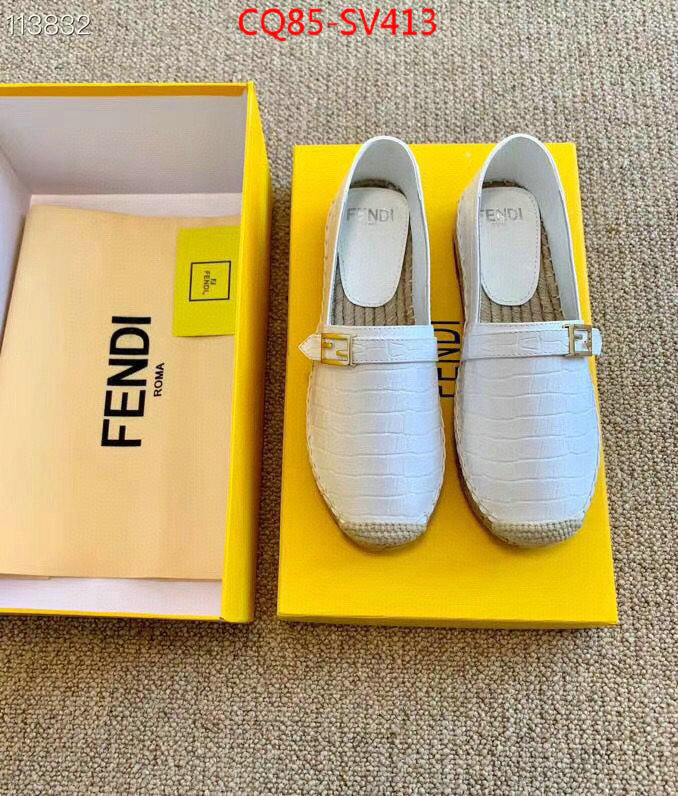 Women Shoes-Fendi,best quality replica , ID: SV413,$:85USD