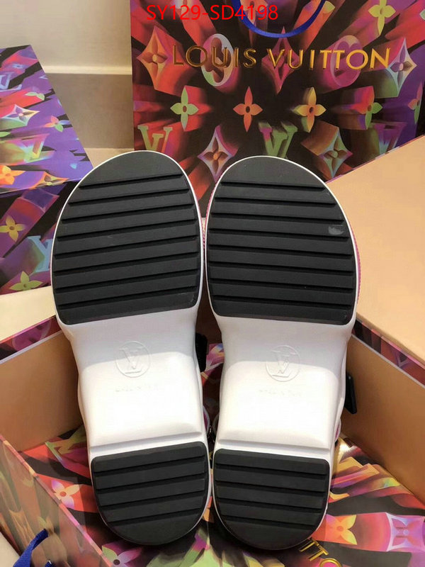 Women Shoes-LV,replica us , ID: SD4198,$: 129USD