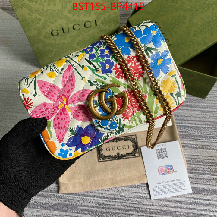 Gucci Bags(TOP)-Marmont,new ,ID: BP4419,$: 155USD