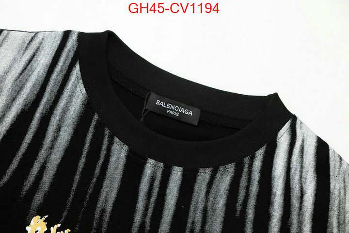 Clothing-Balenciaga,what best designer replicas , ID: CV1194,$: 45USD