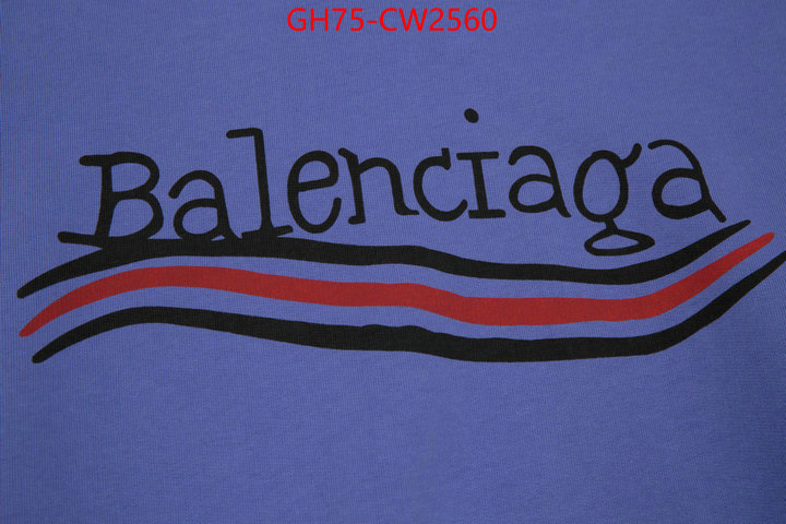 Clothing-Balenciaga,high quality happy copy , ID: CW2560,$: 75USD