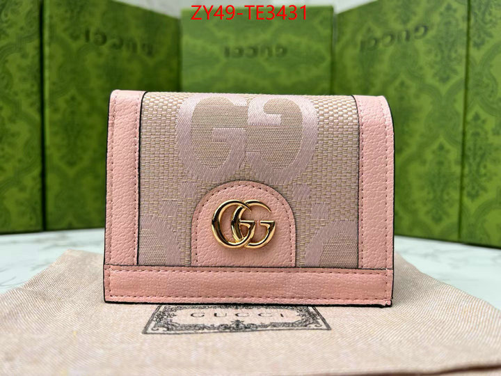 Gucci Bags(4A)-Wallet-,perfect ,ID: TE3431,$: 49USD