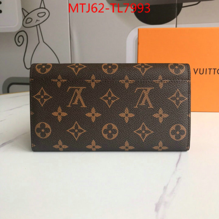 LV Bags(4A)-Wallet,ID: TL7993,$: 62USD