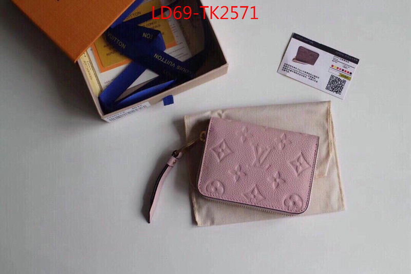 LV Bags(TOP)-Wallet,ID: TK2571,$:69USD