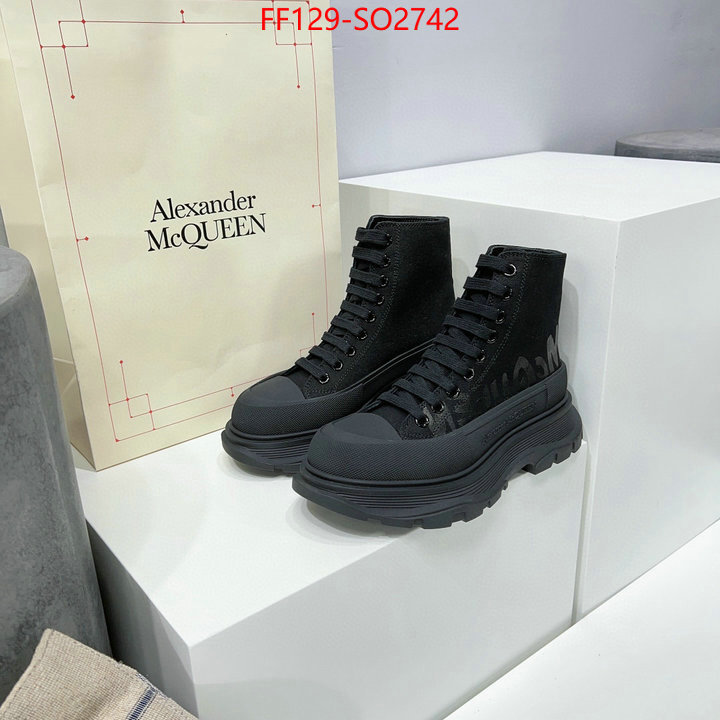 Women Shoes-Alexander McQueen,2023 aaaaa replica 1st copy , ID: SO2742,$: 129USD